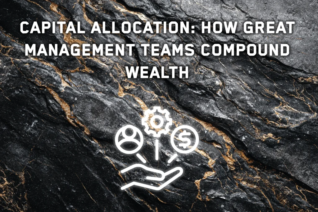 Capital Allocation in Investing: How Great Management Teams Compound Wealth